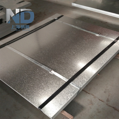 DX51d 0.18mm 2mm Galvanised Sheet Hot Dip Slightly Oiled ISO9001